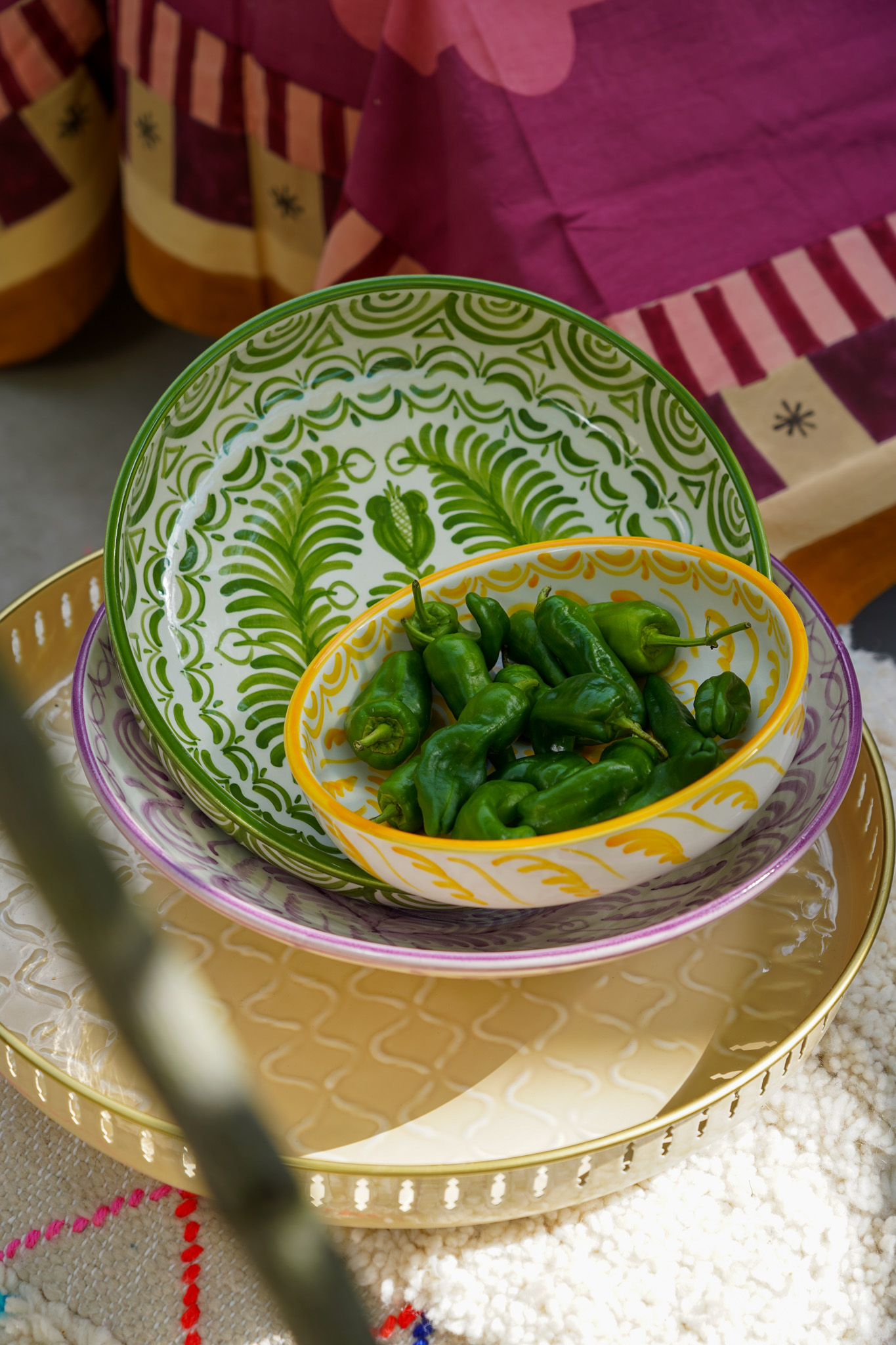 Bowl geel 19cm - Afbeelding 4