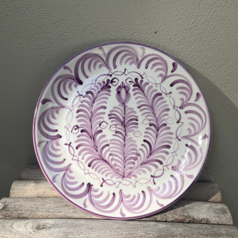 Diner bord 25 cm lila