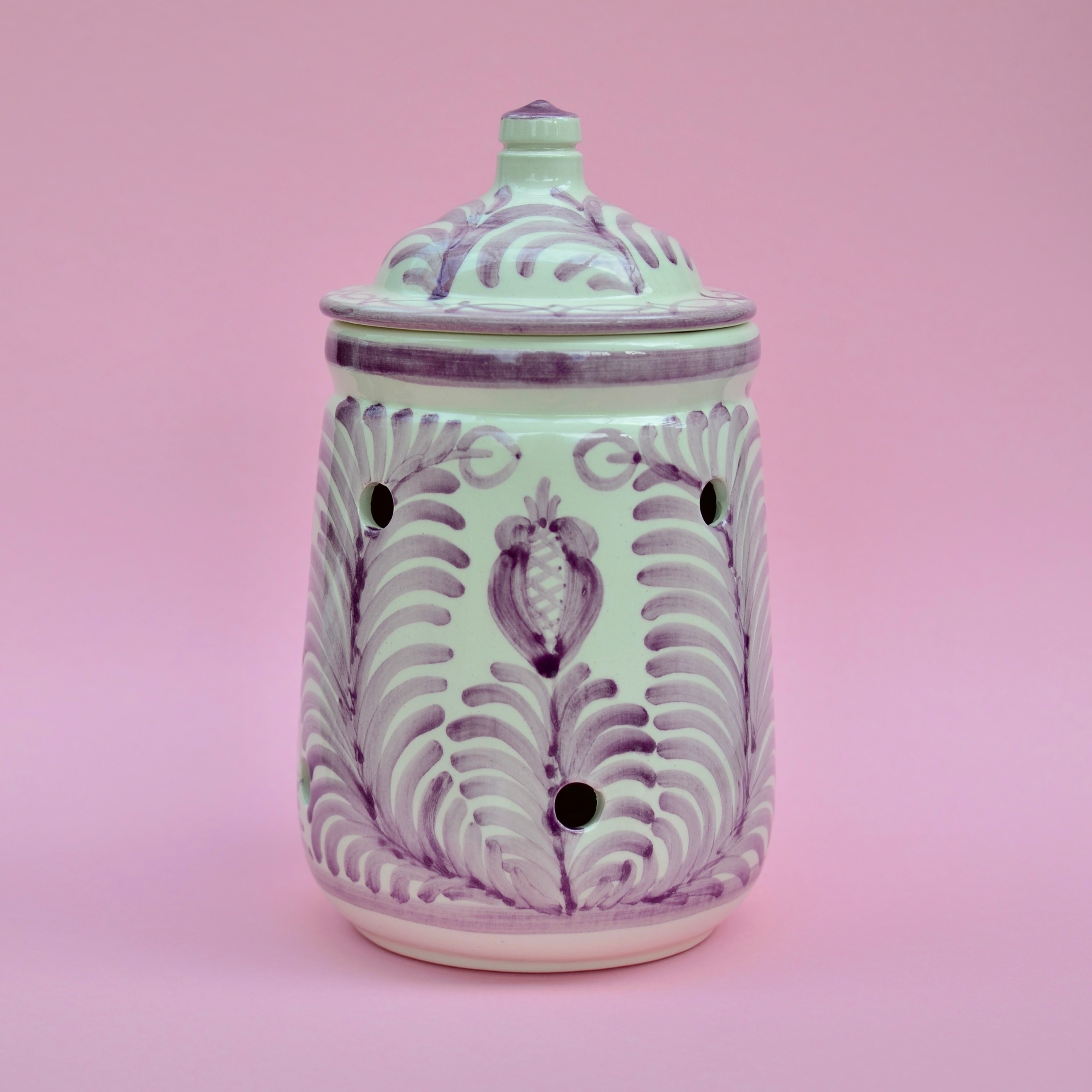 Knoflook pot Lila