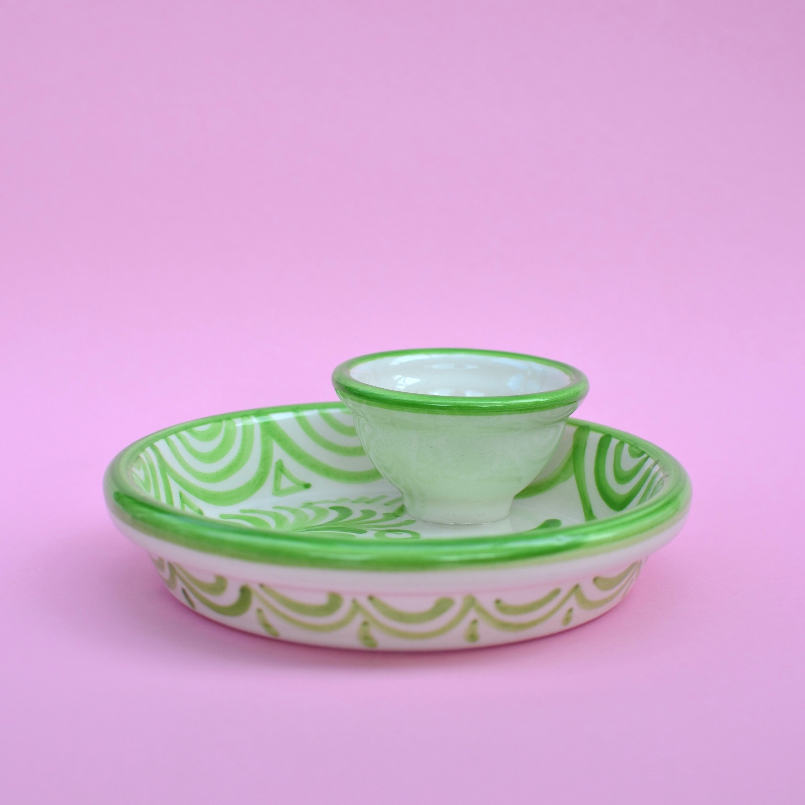 Tapas schaaltje groen 16cm