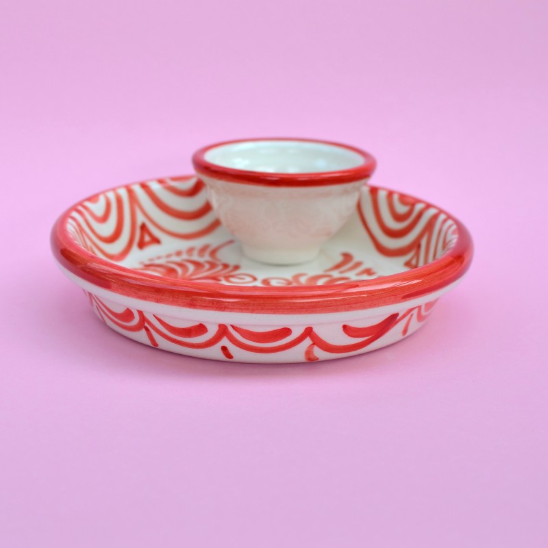 Tapas schaaltje rood 16cm