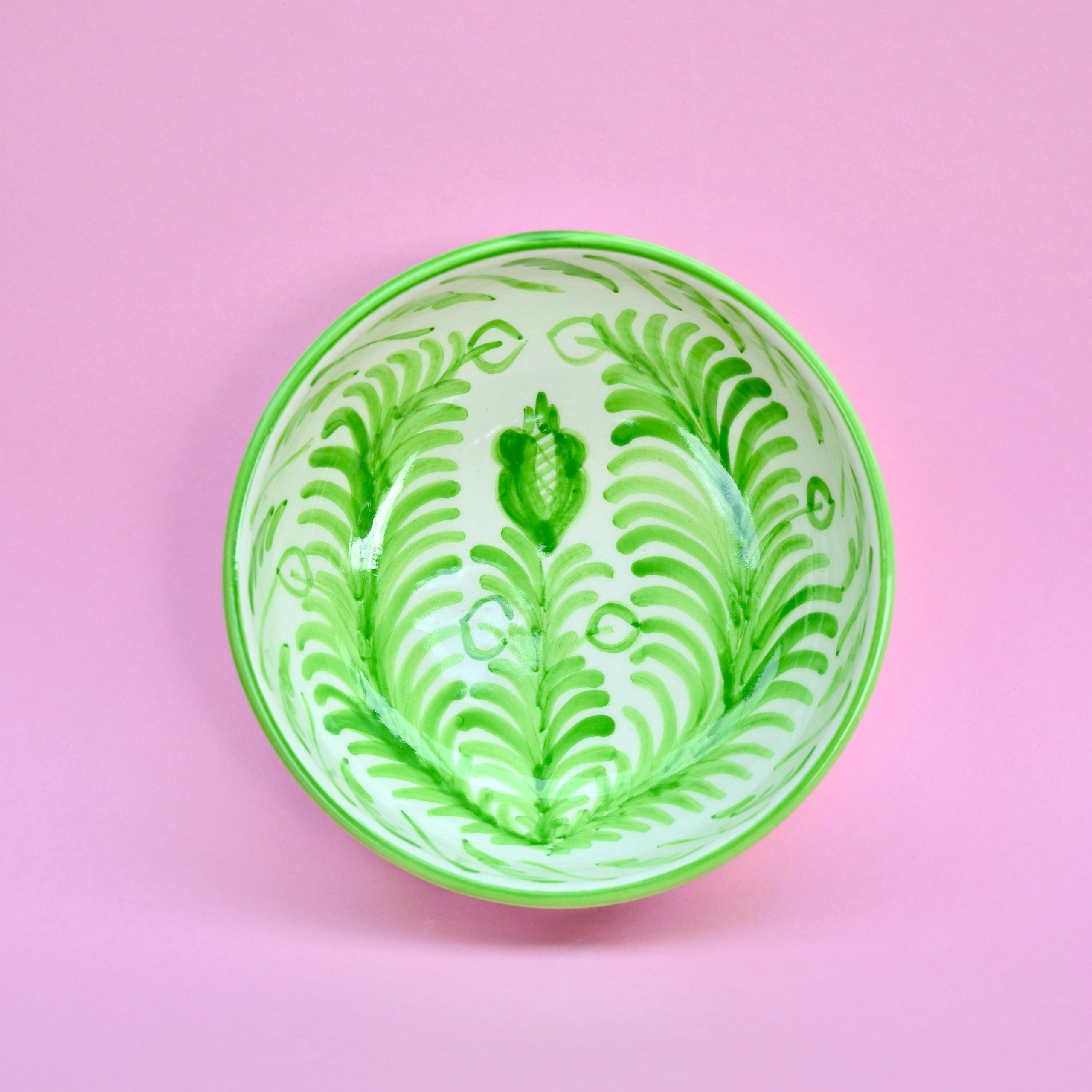 Groen kommetje 15 cm - Afbeelding 2