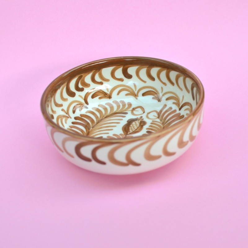 Bruin kommetje 15cm