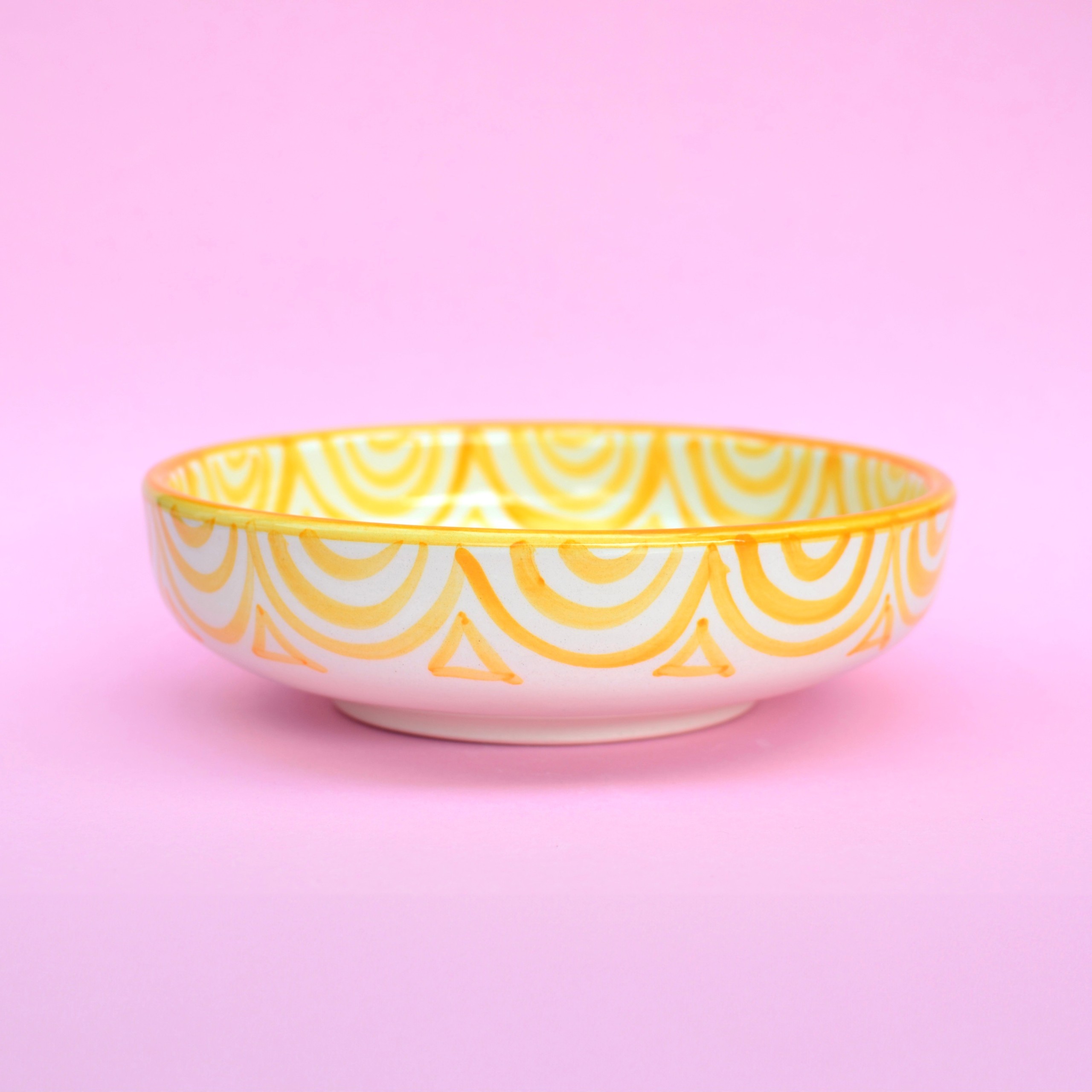 Bowl geel 19cm - Afbeelding 2
